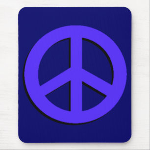 Blue Peace Mousepad