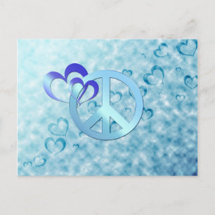 Blue Peace Postcard