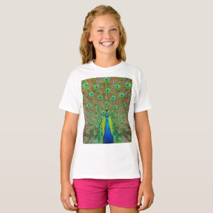 Blue Peacock #3 T-Shirt