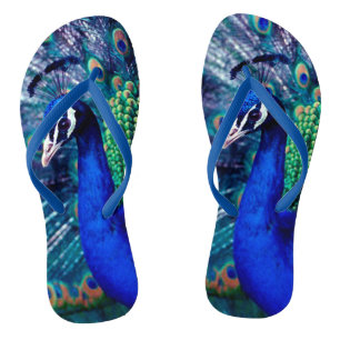 Blue Peacock Jandals