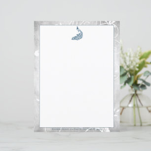 Blue Peacock Stationery