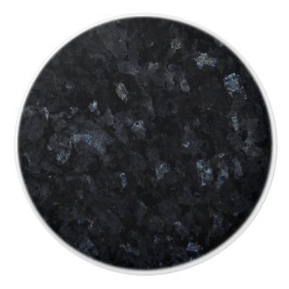 Blue PearlBlue Pearl Stone Pattern Background Ceramic Knob