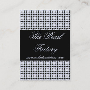 Blue Pearls Beads Jewellery Business Cards