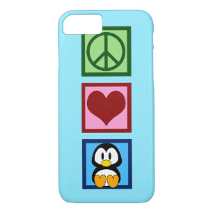 Blue Penguin Case-Mate iPhone Case