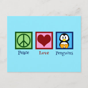 Blue Penguin Postcard