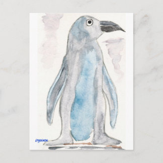 Blue Penguin Postcard