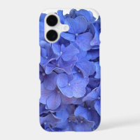 Blue periwinkle elegant floral hydrangeas