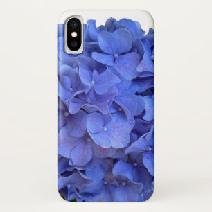 Blue periwinkle elegant floral hydrangeas  Case-Mate iPhone case