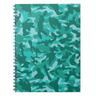 Blue Persian Camouflage   Notebook