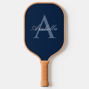  Blue Personalised Monogram  Name  Pickleball Paddle