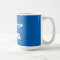 Blue Personalised Name Mug