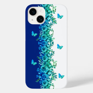 Blue Petal Symphony Phone Case