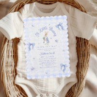 Blue Peter Rabbit Gingham lace Baby Shower