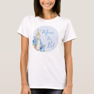 Blue Peter Rabbit Plaid Mum-to-Be T-Shirt