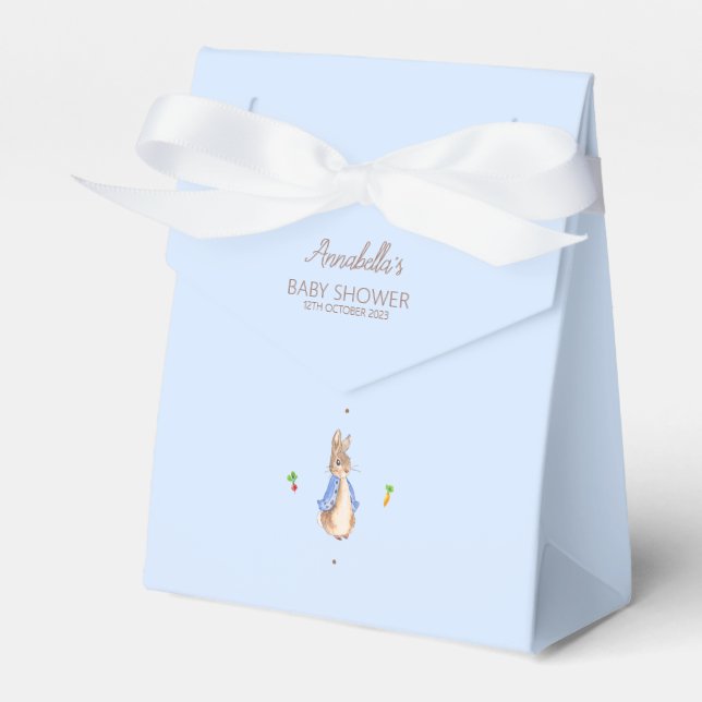 Blue Peter the Rabbit Favour Box (Front Side)