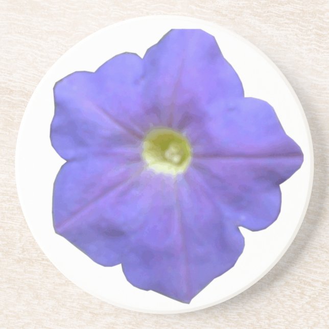 Blue Petunia Coasters (Front)