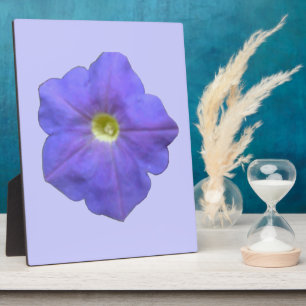 Blue Petunia Plaque