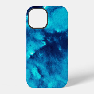 Blue Phantom Fashion Patterns Dirty Plash Watercol iPhone 12 Case