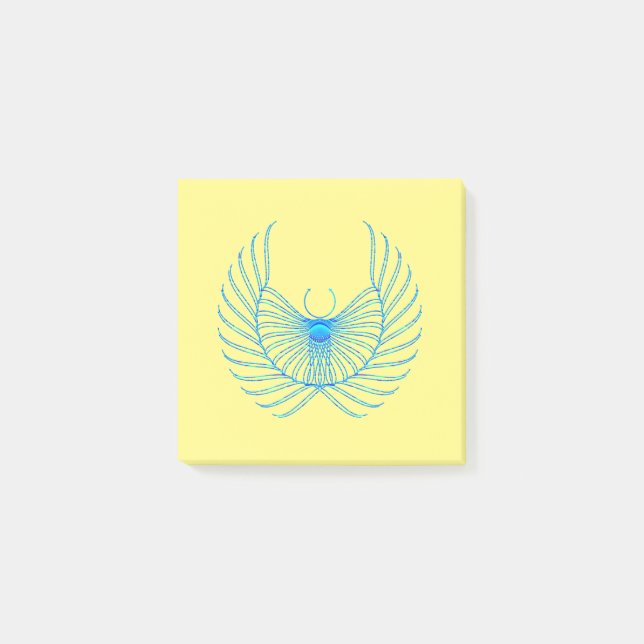 blue phenix post-it notes (Front)