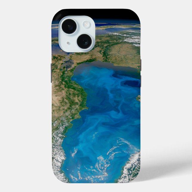 Blue Phytoplankton Bloom In The Black Sea Case-Mate iPhone Case (Back)