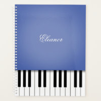 Blue Piano Music Keyboard CustomIzed