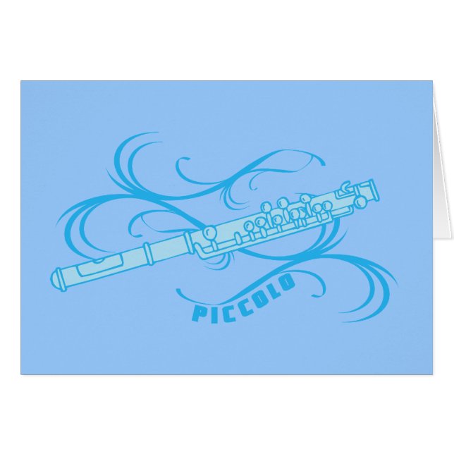 Blue Piccolo (Front Horizontal)