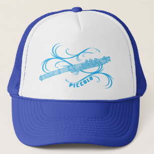 Blue Piccolo Trucker Hat