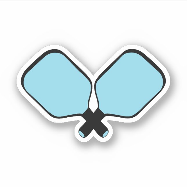 Blue Pickleball Paddles (Front)