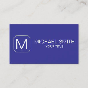 Blue (pigment) colour background business card
