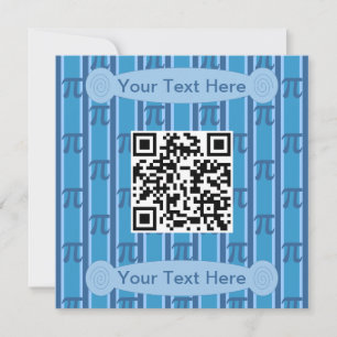 Blue PII 3.142 Invitation