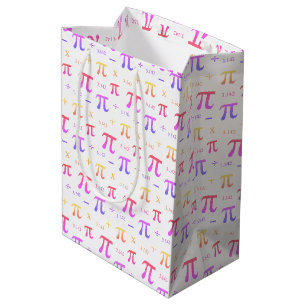 Blue PII 3.142 Mathematics Medium Gift Bag