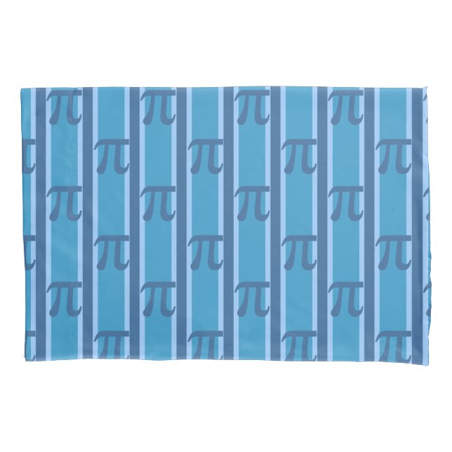Blue PII 3.142 Pillowcase (Front)