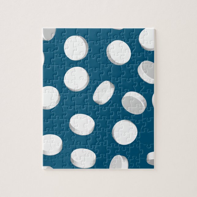 blue pills drugs jigsaw puzzle (Vertical)