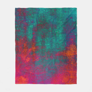 Blue pink background texture cement wallabstract,a fleece blanket