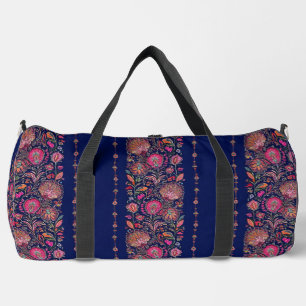 Blue & Pink Chic Custom Duffle Bag