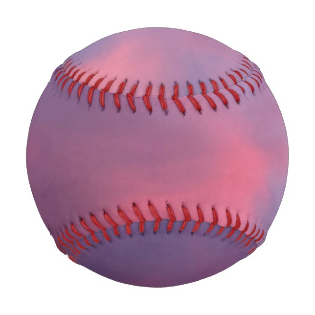 Blue Pink Clouds Baseball (Back)