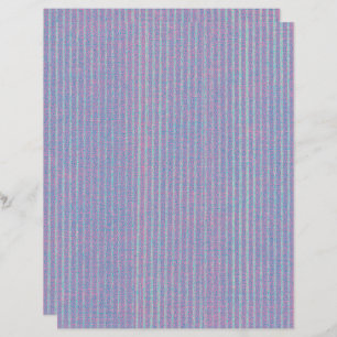 Blue Pink Lavender Stripes Scrapbook Paper