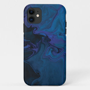 blue pink marble Case-Mate Tough Apple iPhone Case
