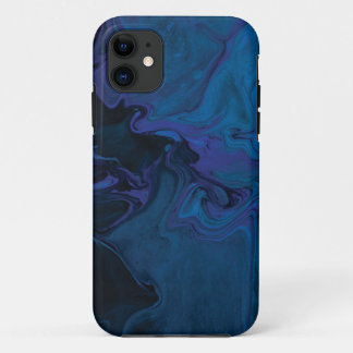 blue pink marble Case-Mate Tough Apple iPhone Case