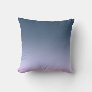 Blue-pink Ombre . Cushion