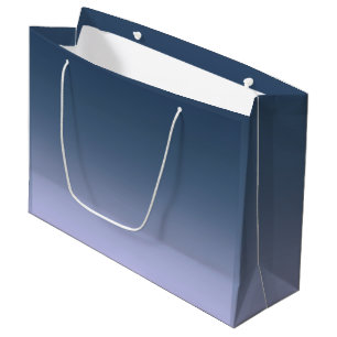 Blue-pink Ombre . Large Gift Bag
