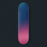 Blue Pink Ombre Skateboard<br><div class="desc">ombre blue to pink</div>