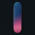 Blue Pink Ombre Skateboard<br><div class="desc">ombre blue to pink</div>