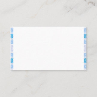 blue place card