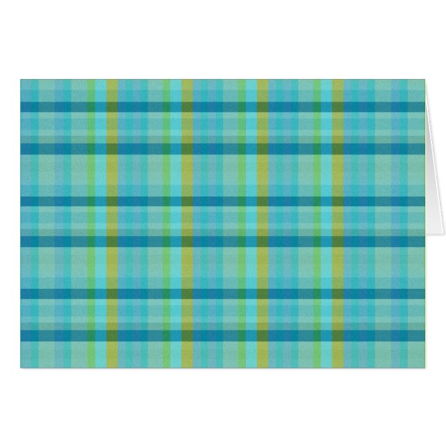 Blue Plaid by Shirley Taylor (Front Horizontal)
