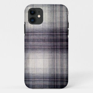 Blue plaid Case-Mate iPhone case