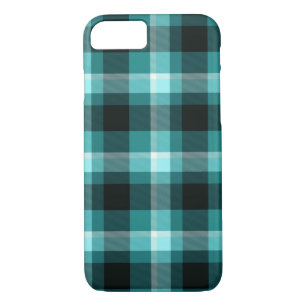 Blue Plaid Pattern Case-Mate iPhone Case