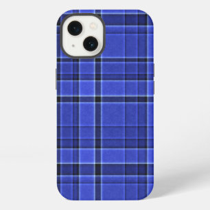 Blue Plaid Tartan iPhone 13 Case