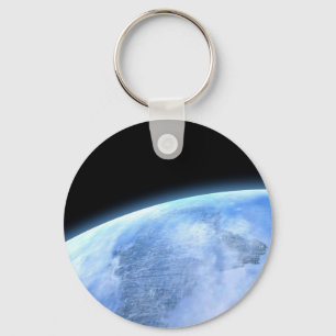 blue planet key ring