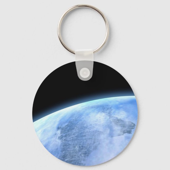 blue planet key ring (Front)